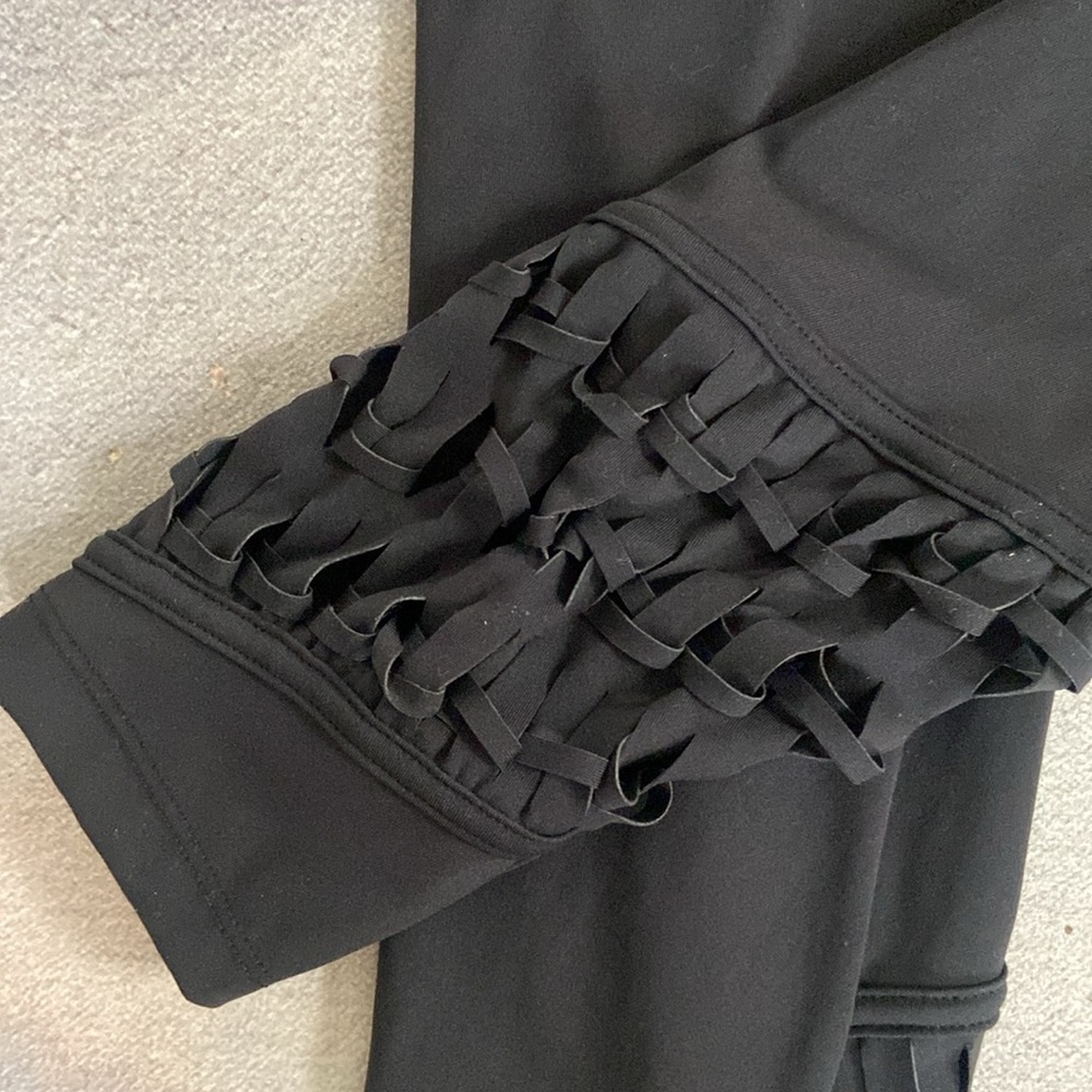 •FREE PEOPLE• black yoga leggings - Picture 3 of 6